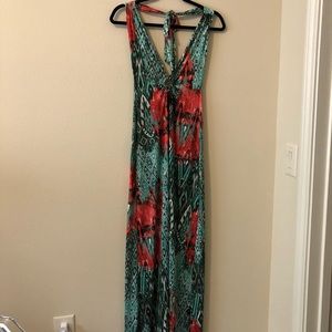 Printed Maxi Dress